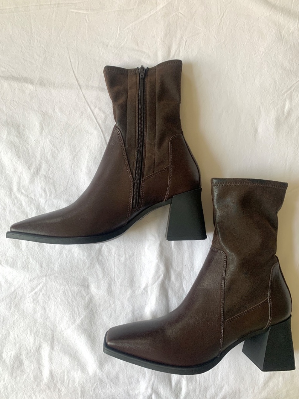 Vagabond Hedda Leather Ankle Boots Brown EU39
